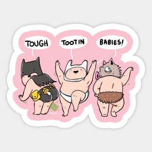 Tough Babies Sticker